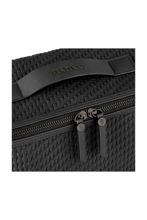 Toiletry Bag Interlace Black - 3