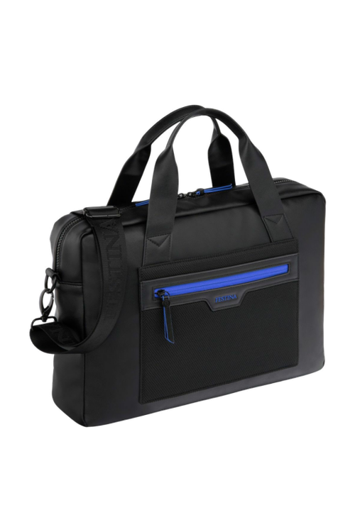 Document bag Black Edition Blue - 5