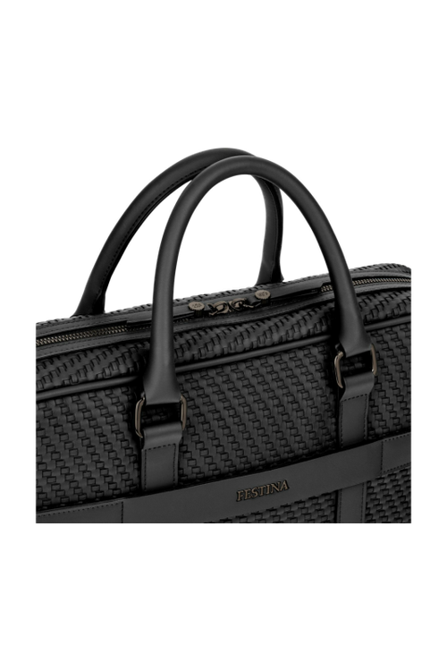 Document bag Interlace Black - 3