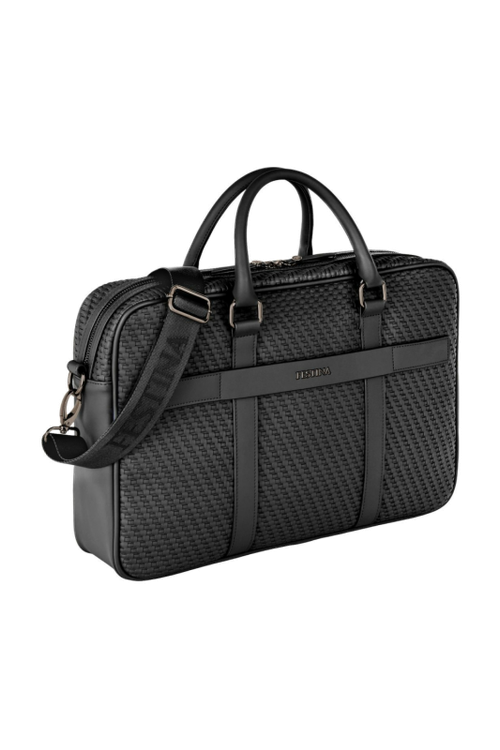 Document bag Interlace Black - 5