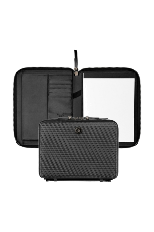 Conference folder A5 Interlace Black - 1