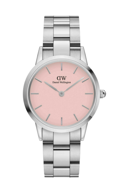 Watch Iconic Link Silver&Pastel-pink D32 - 1