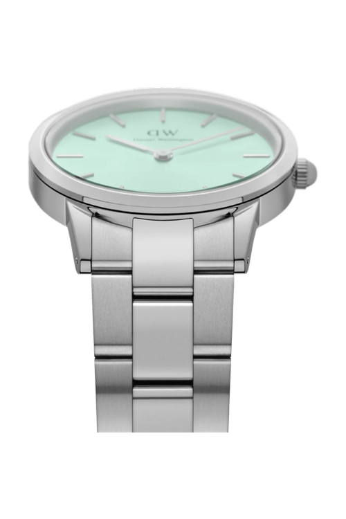 Watch Iconic Link Silver&Pastel-green D32 - 3
