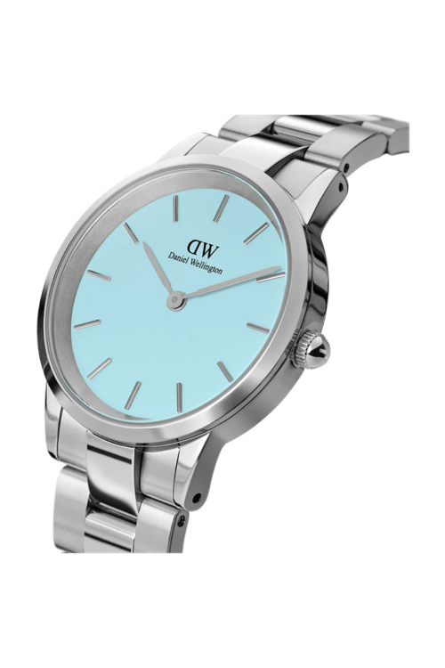 Watch Iconic Link Silver&Pastel-blue D32 - 4