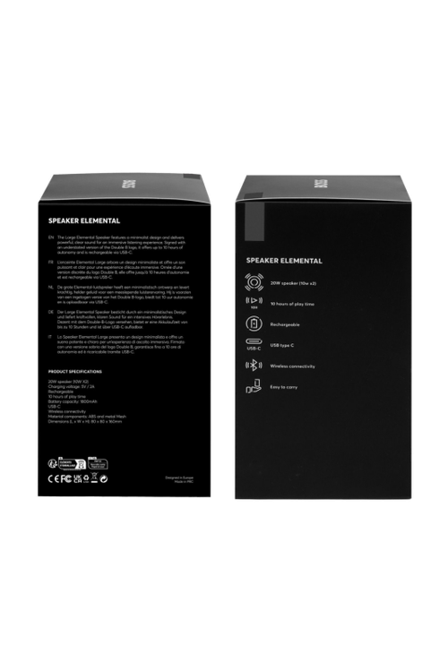 Connected speaker Elemental Black - 5