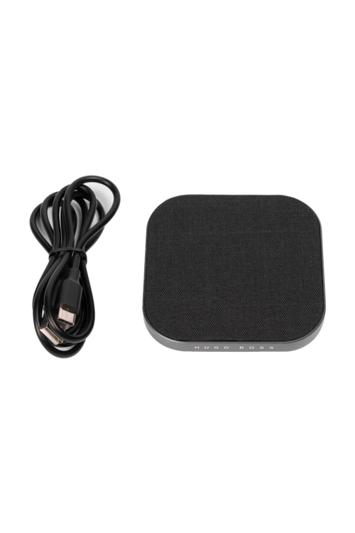Wireless charger Illusion Dark chrome - 1