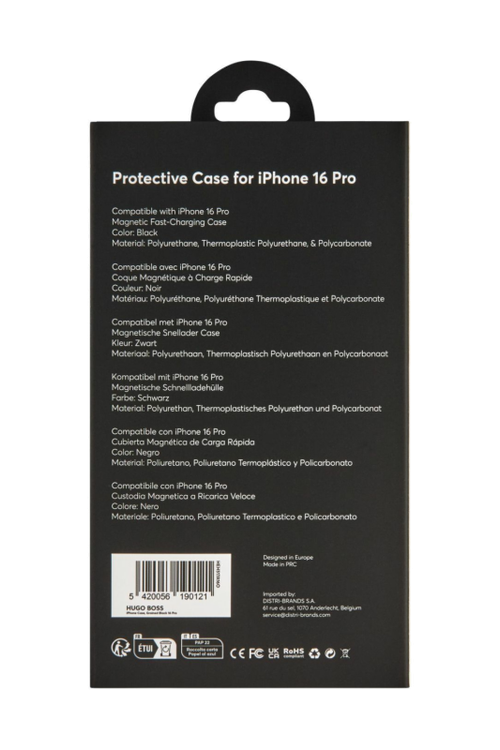 Case for iPhone 16 Pro Grained Black - 7
