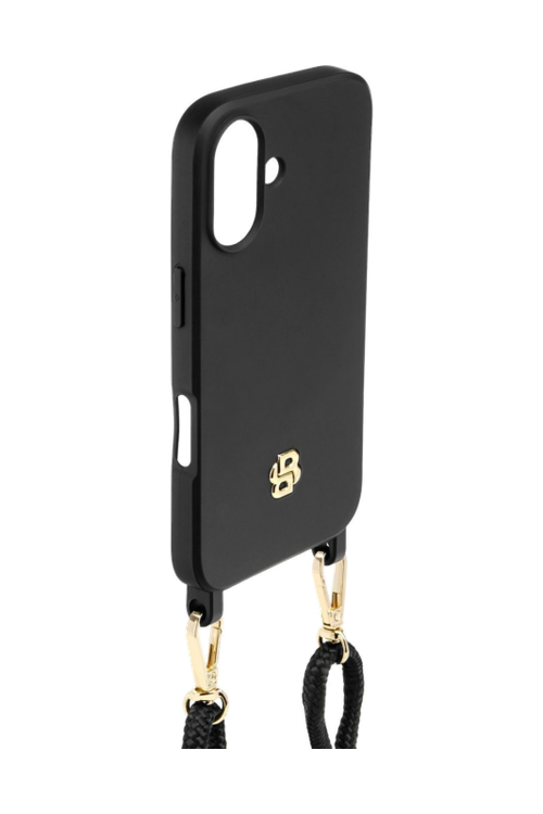 Case for iPhone 16 Double B Black & Gold - 4