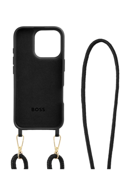 Case for iPhone 16 Pro Double B Black & Gold - 6