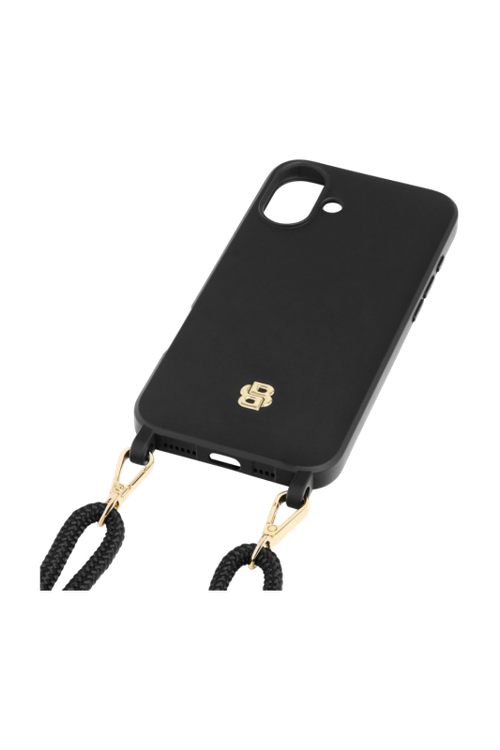 Case for iPhone 16 Plus Double B Black & Gold - 2