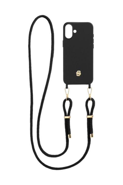 Case for iPhone 16 Plus Double B Black & Gold - 3
