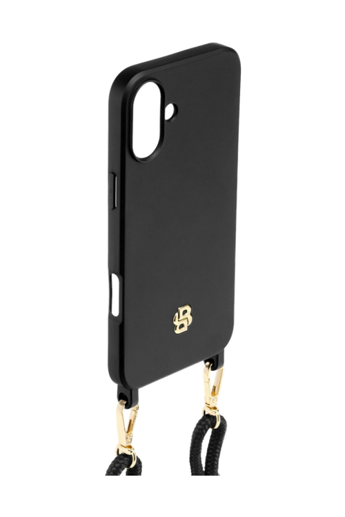 Case for iPhone 16 Plus Double B Black & Gold - 4