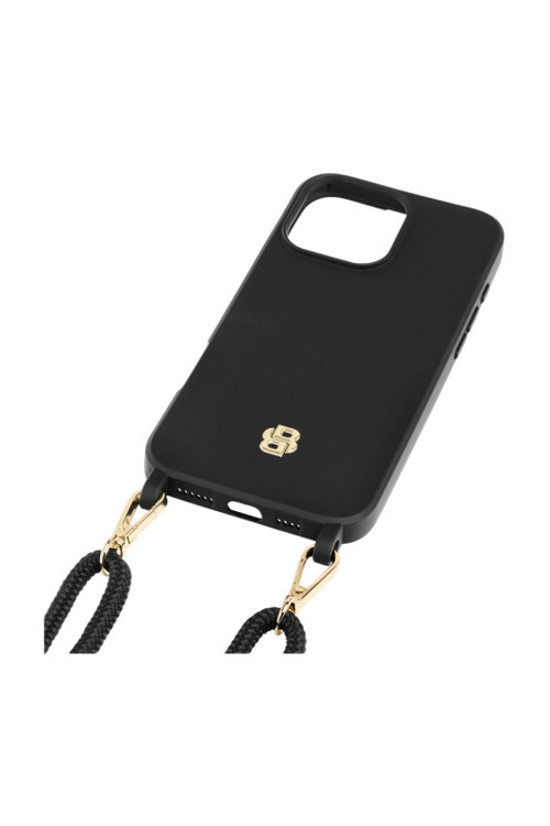 Case for iPhone 16 Pro Max Double B Black & Gold - 2