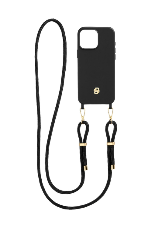 Case for iPhone 16 Pro Max Double B Black & Gold - 3