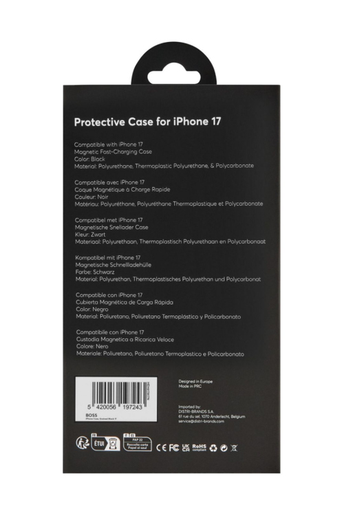 Case for iPhone 17 Grained Black - 7