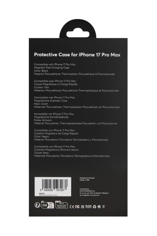 Case for iPhone 17 Pro Max Grained Black - 7