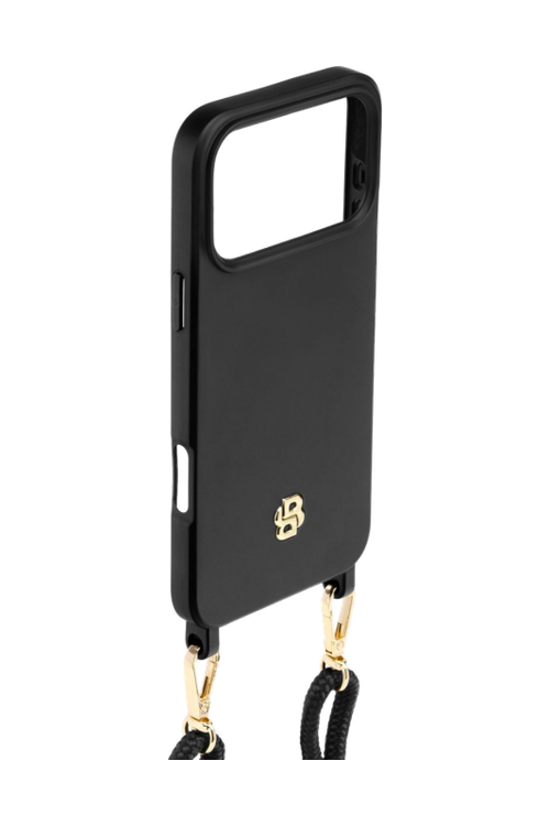 Case for iPhone 17 Pro Max Double B Black & Gold - 4
