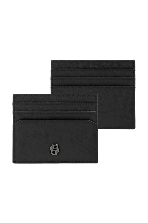 Card holder Double B Saffiano Black - 1