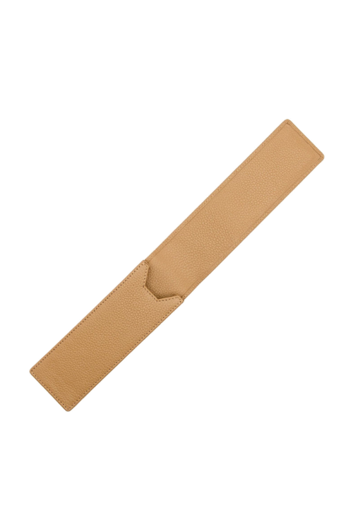 Double pen pouch Classic Grained Camel - 2
