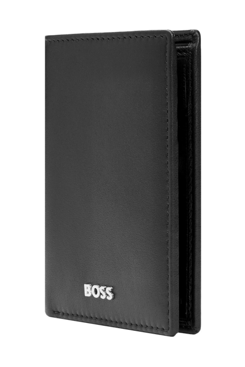 Folding card holder Classic Smooth Black - 3