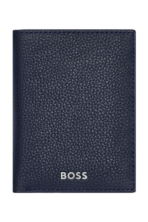 Folding card holder Classic Grained Navy - 2