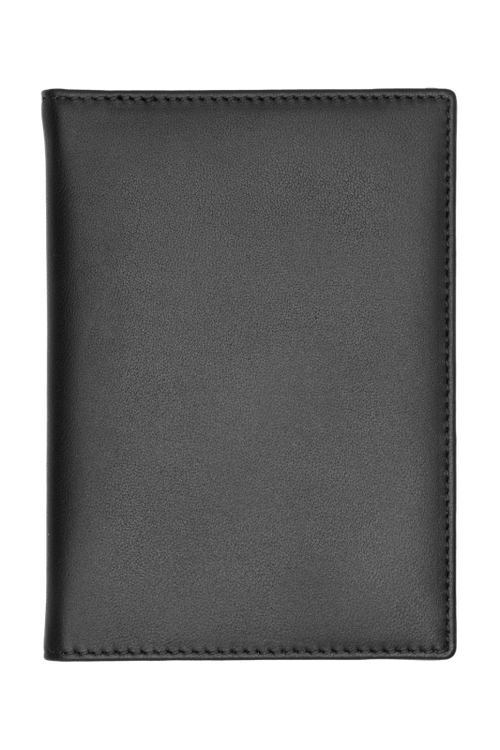Card holder trifold Classic Smooth Black - 6