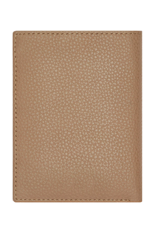 Card holder trifold Classic Grained Camel - 7