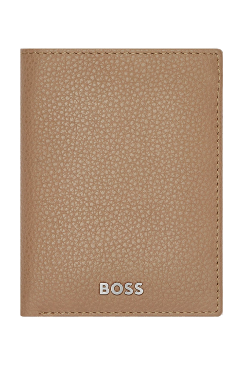 Card holder trifold Classic Grained Camel - 2