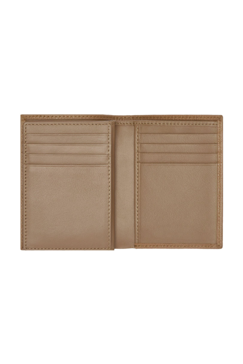 Card holder trifold Classic Grained Camel - 4