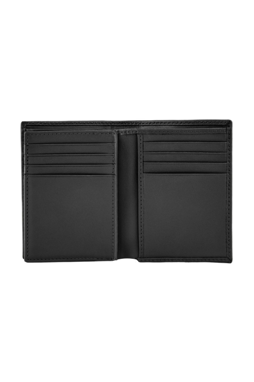 Card holder with flap Double B Saffiano Black - 3