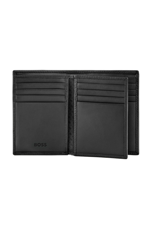 Card holder with flap Double B Saffiano Black - 4