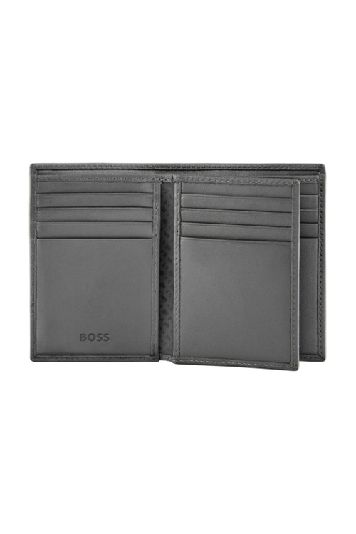 Card holder with flap Double B Saffiano Grey - 4