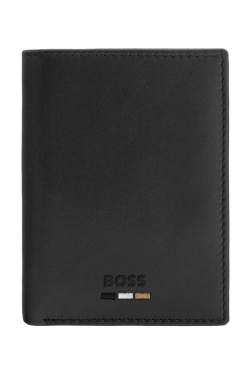 Card holder with flap Emblematic Black - 2