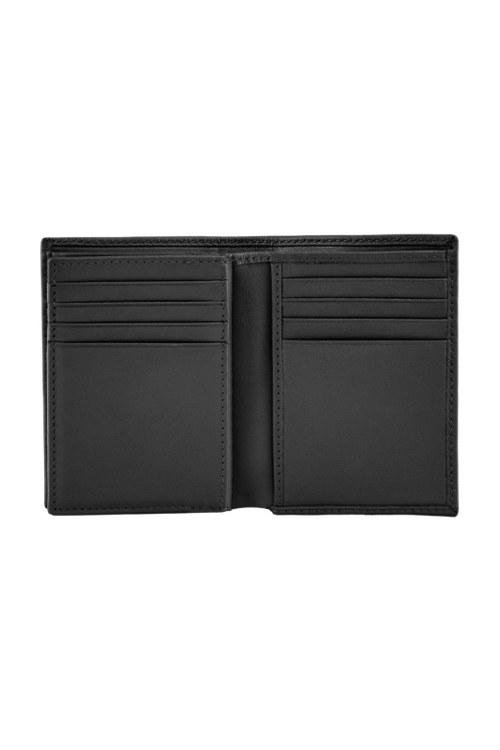 Card holder with flap Emblematic Black - 4