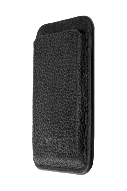 Card holder with Magnet Mobile Classic Grained Black - 2