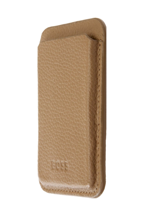 Card holder with Magnet Mobile Classic Grained Camel - 2