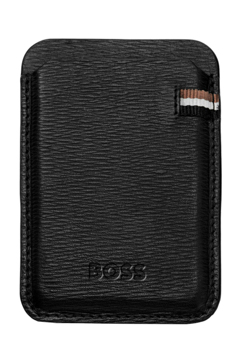 Card holder with Magnet Mobile Iconic Black - 1