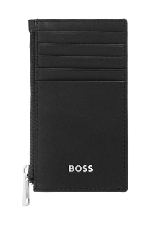 Card holder zip Classic Smooth Black - 2