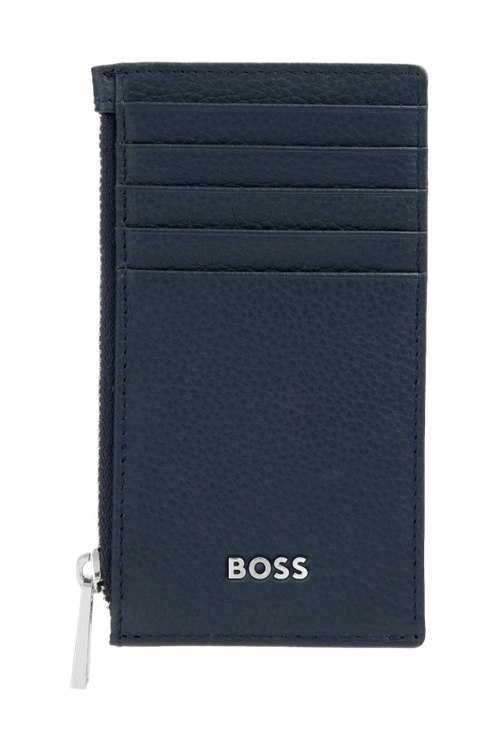 Card holder zip Classic Grained Navy - 2