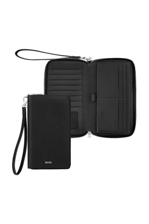 Travel wallet Classic Grained Black - 1