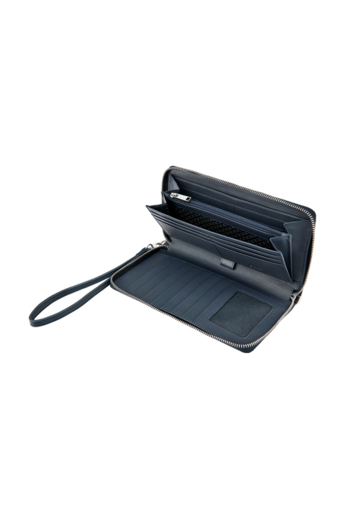 Travel wallet Classic Grained Navy - 4