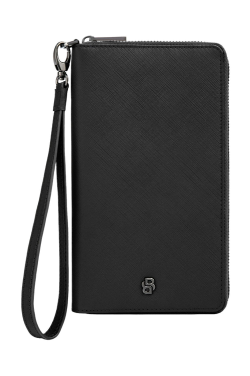 Travel wallet Double B Saffiano Black - 2