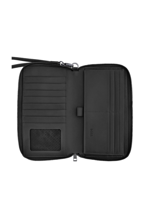 Travel wallet Double B Saffiano Black - 3