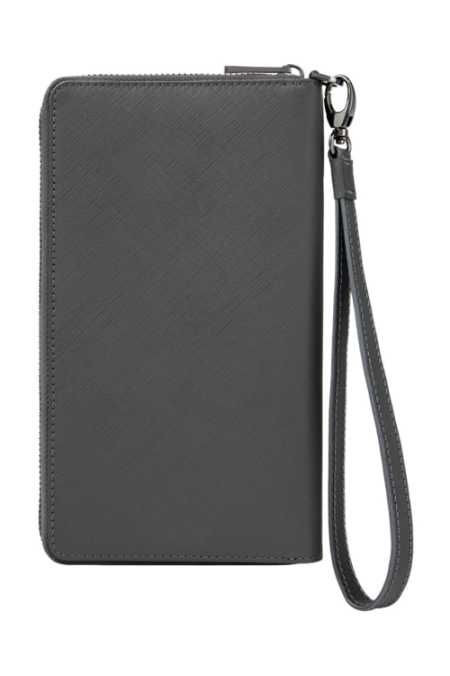 Travel wallet Double B Saffiano Grey - 6