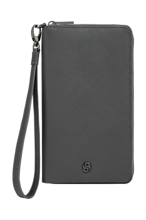 Travel wallet Double B Saffiano Grey - 2