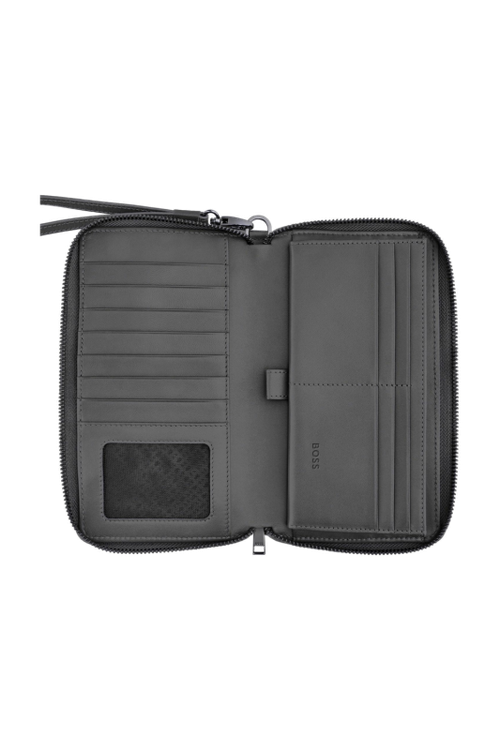 Travel wallet Double B Saffiano Grey - 3