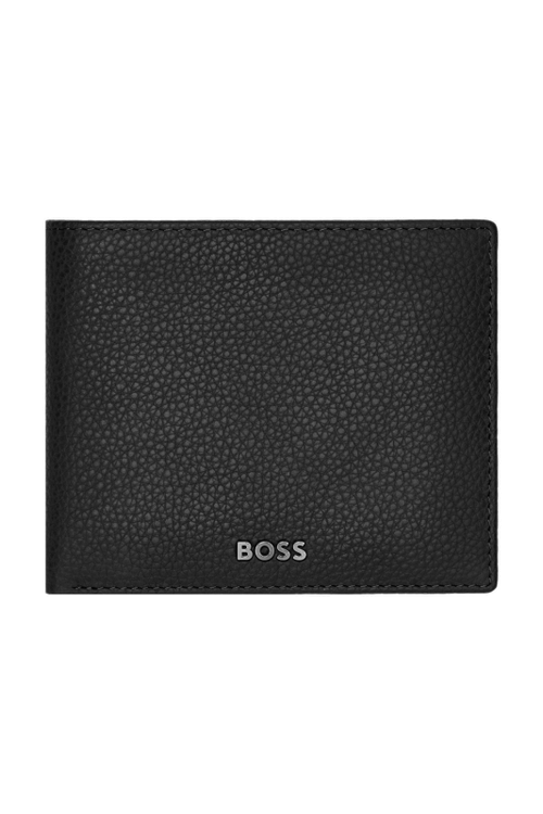Money wallet with flap Classic Grained Black - 2