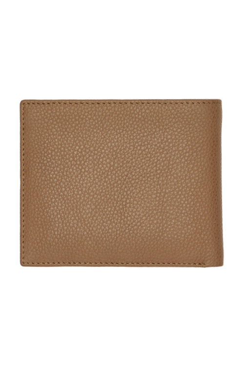 Money wallet with flap Classic Grained Camel - 3