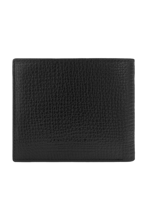 Money wallet with flap Grid Black - 6
