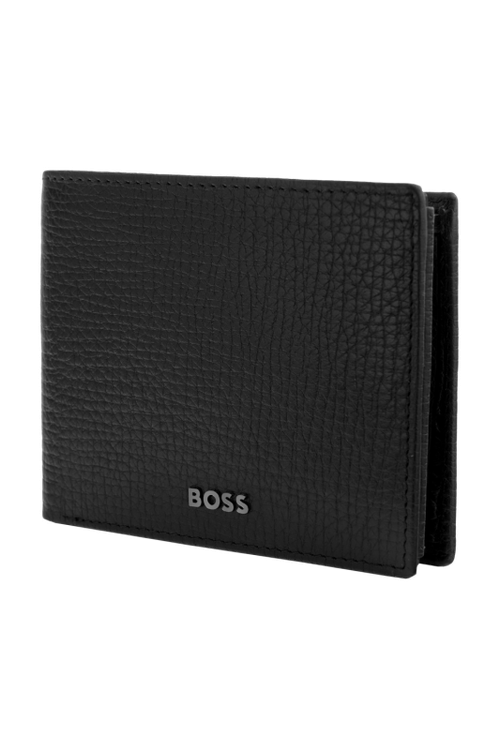 Money wallet with flap Grid Black - 5